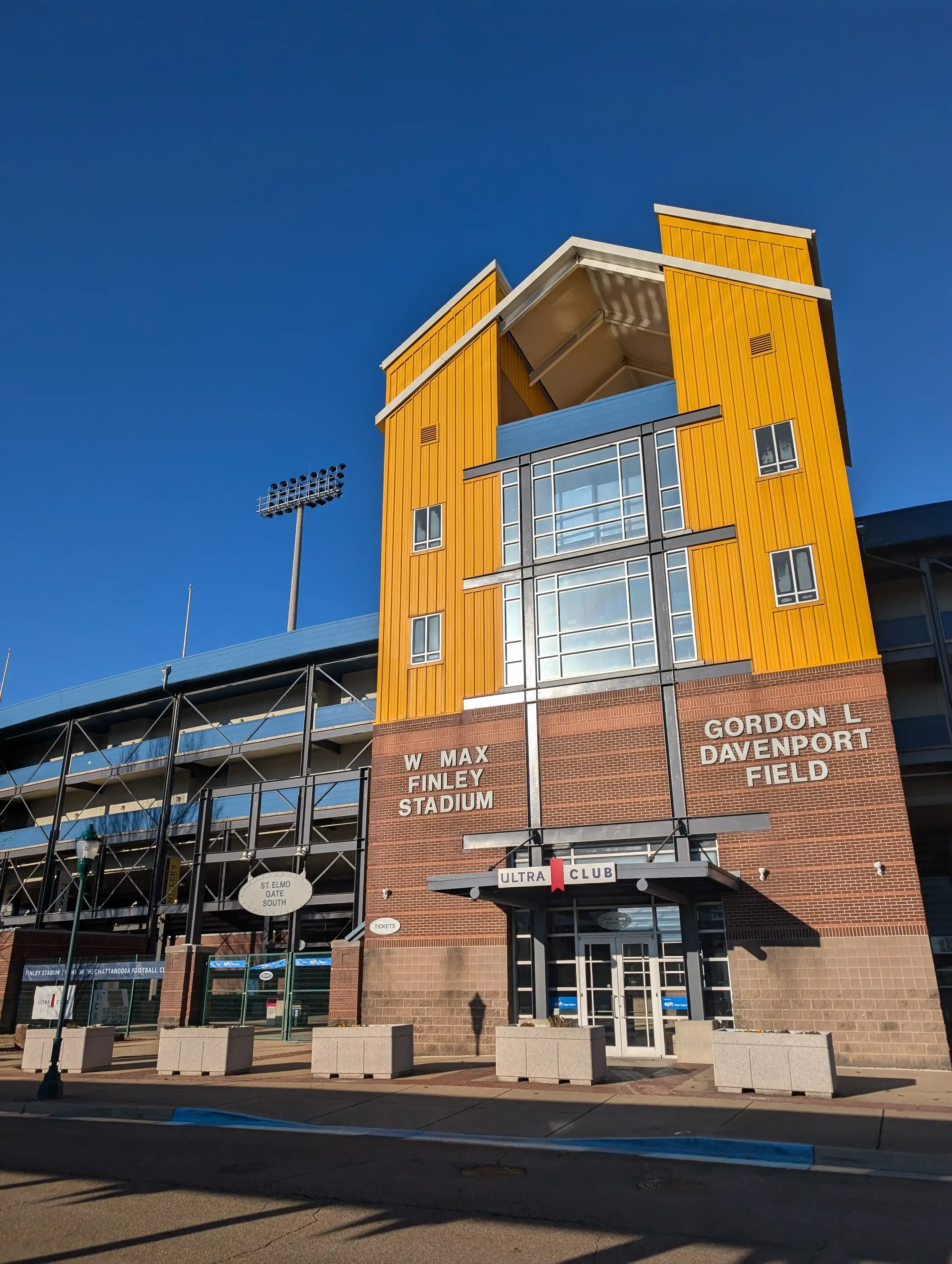 Finley Stadium club entrance