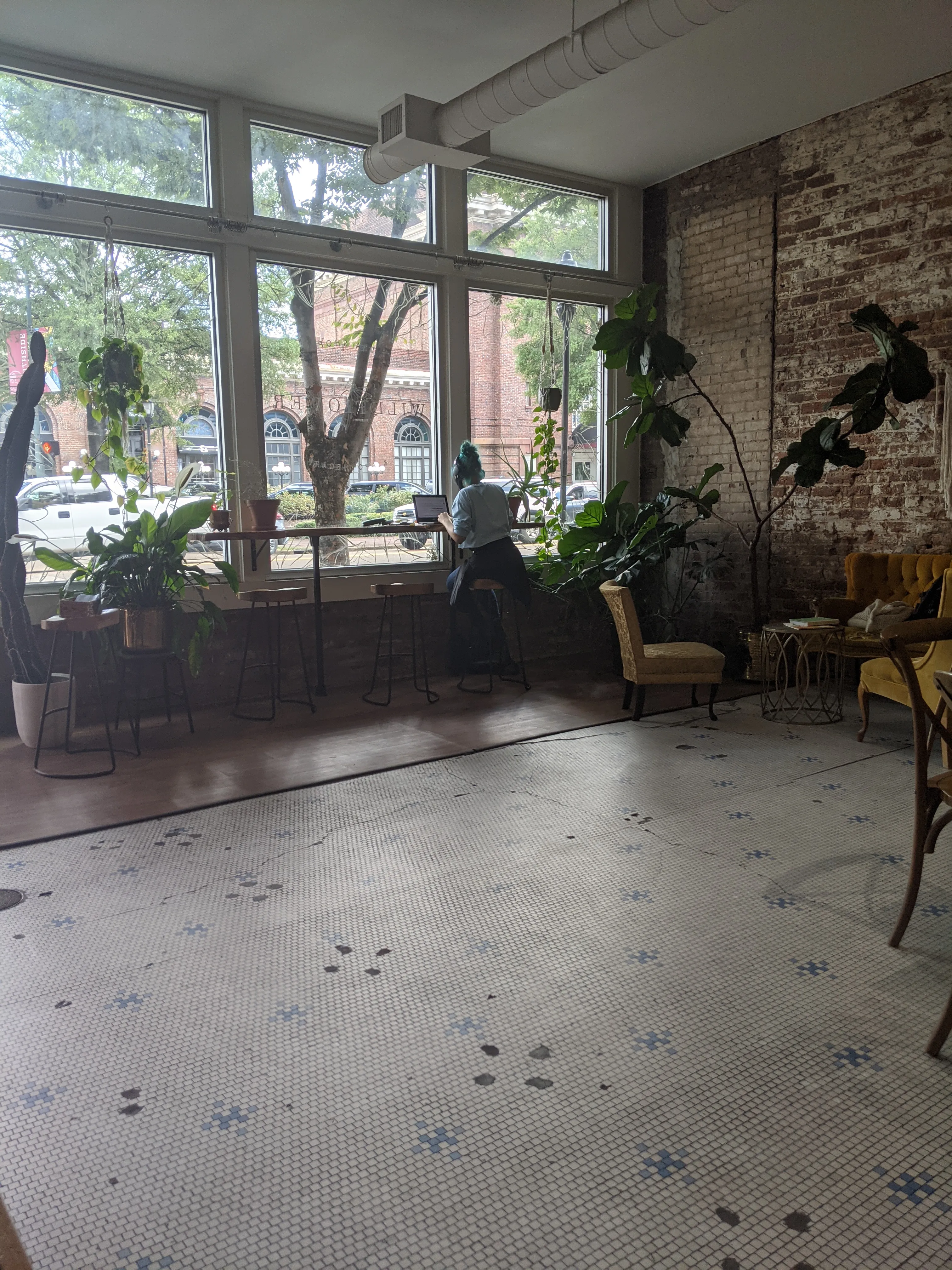 The Exchange at the Kinley Hotel, a brunch and coffee spot near the Choo Choo