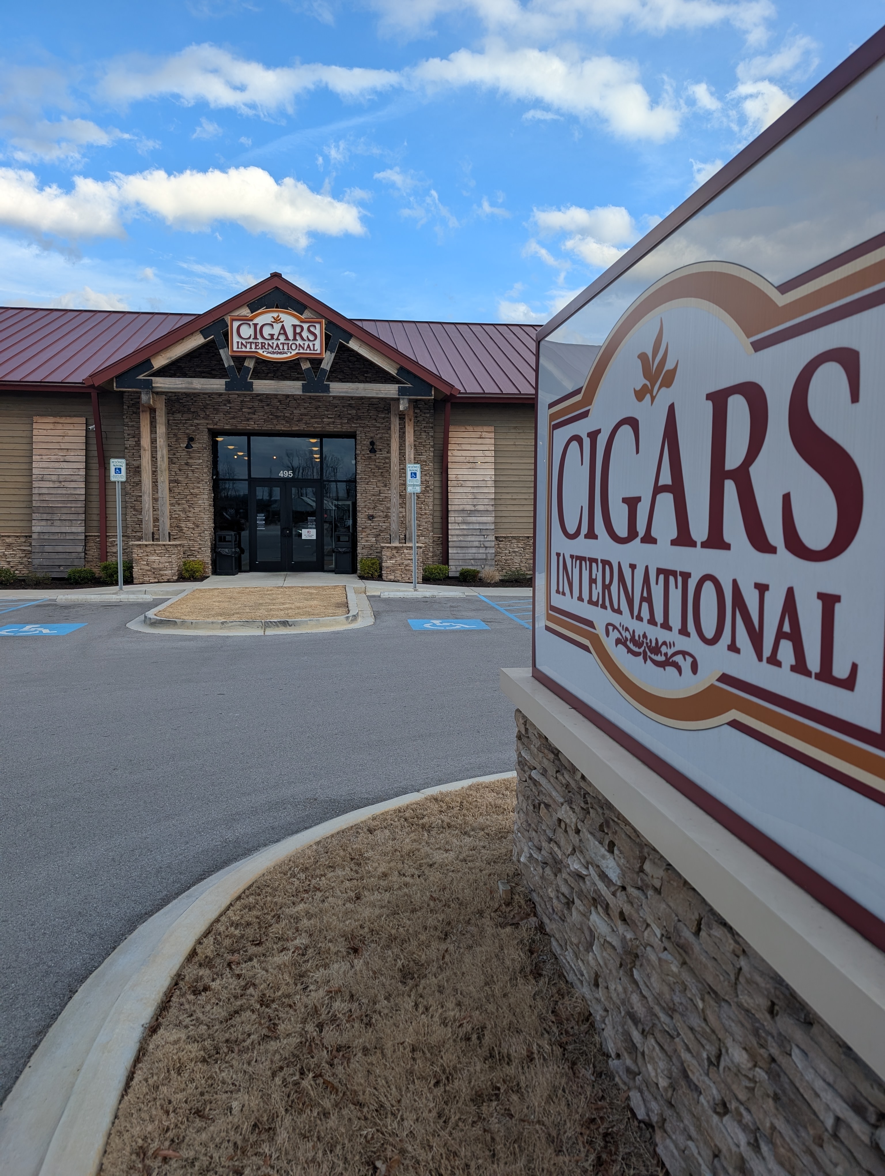 Cigars International lounge and cigar shop at Camp Jordan in East Ridge