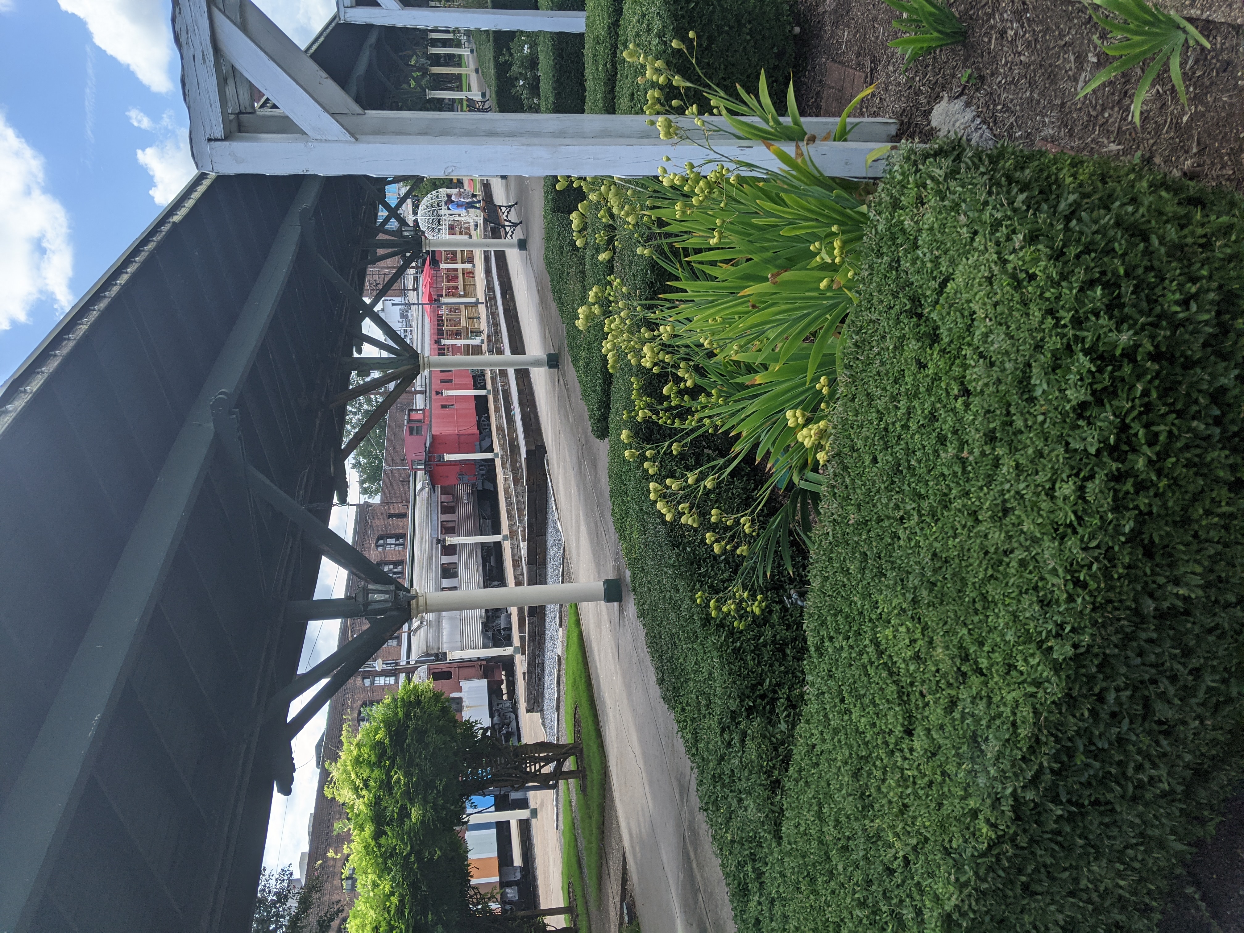 Historic train cars where guests can stay at the Chattanooga Choo Choo